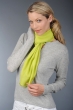 Cashmere & Seta accessori scialli scarva verde frizzante 170x25cm